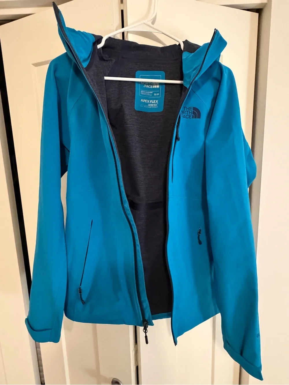The North Face Blue Apex Flex Softshell Jacket